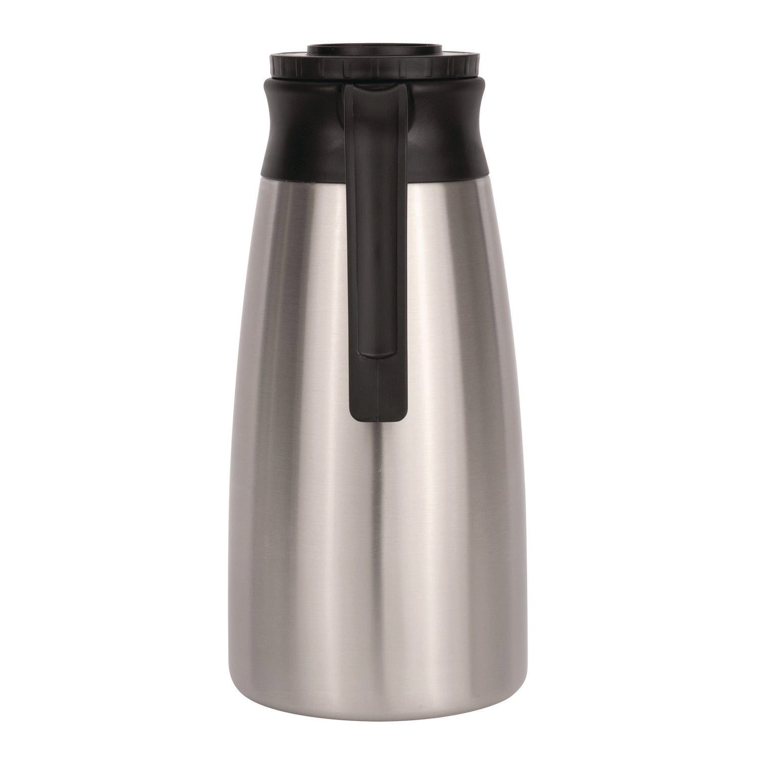 BUNN 1.9 Liter Thermal Pitcher, Stainless Steel/Black (VACPIT19)