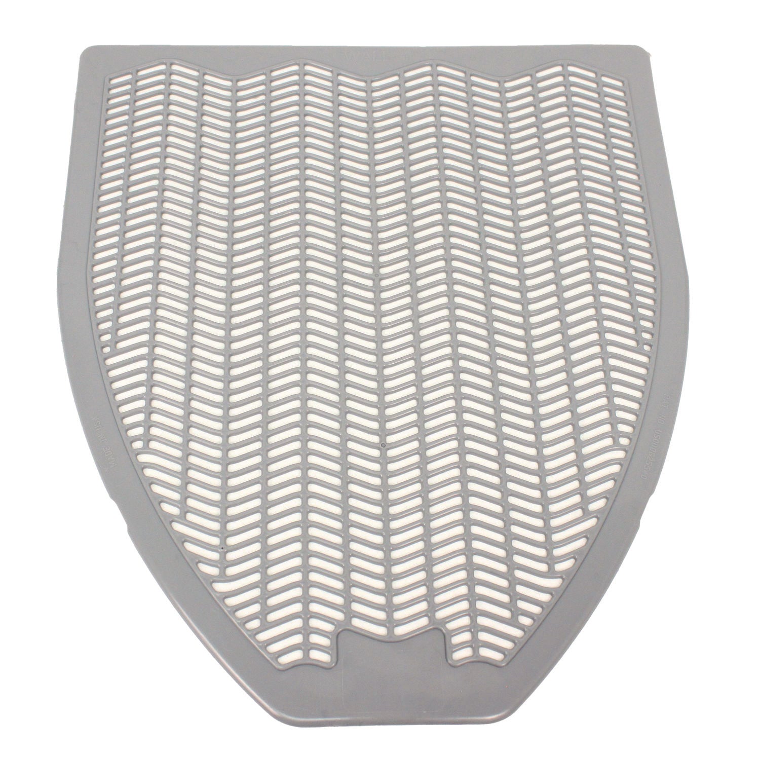 Impact Disposable Urinal Floor Mat, Nonslip, Orchard Zing Scent, 17.5 x 20.38, Gray, 6/Carton (1525)