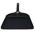 Impact Heavy-Duty Metal Dust Pan, 12 x 14, 20-Gauge Steel, Black (4212)