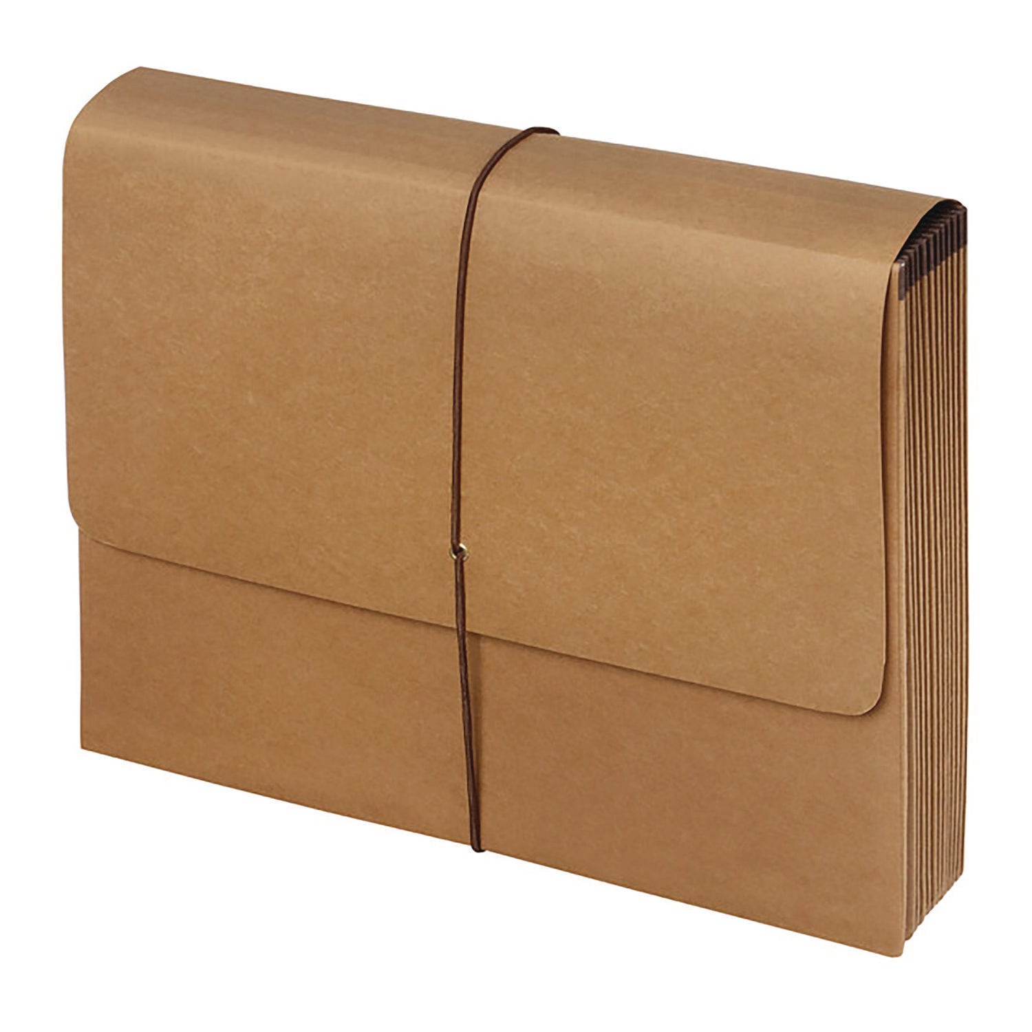 Pendaflex Kraft Indexed Expanding File, 12 Sections, Elastic Cord Closure, 1/12-Cut Tabs, Letter Size, Brown (K17MOX)