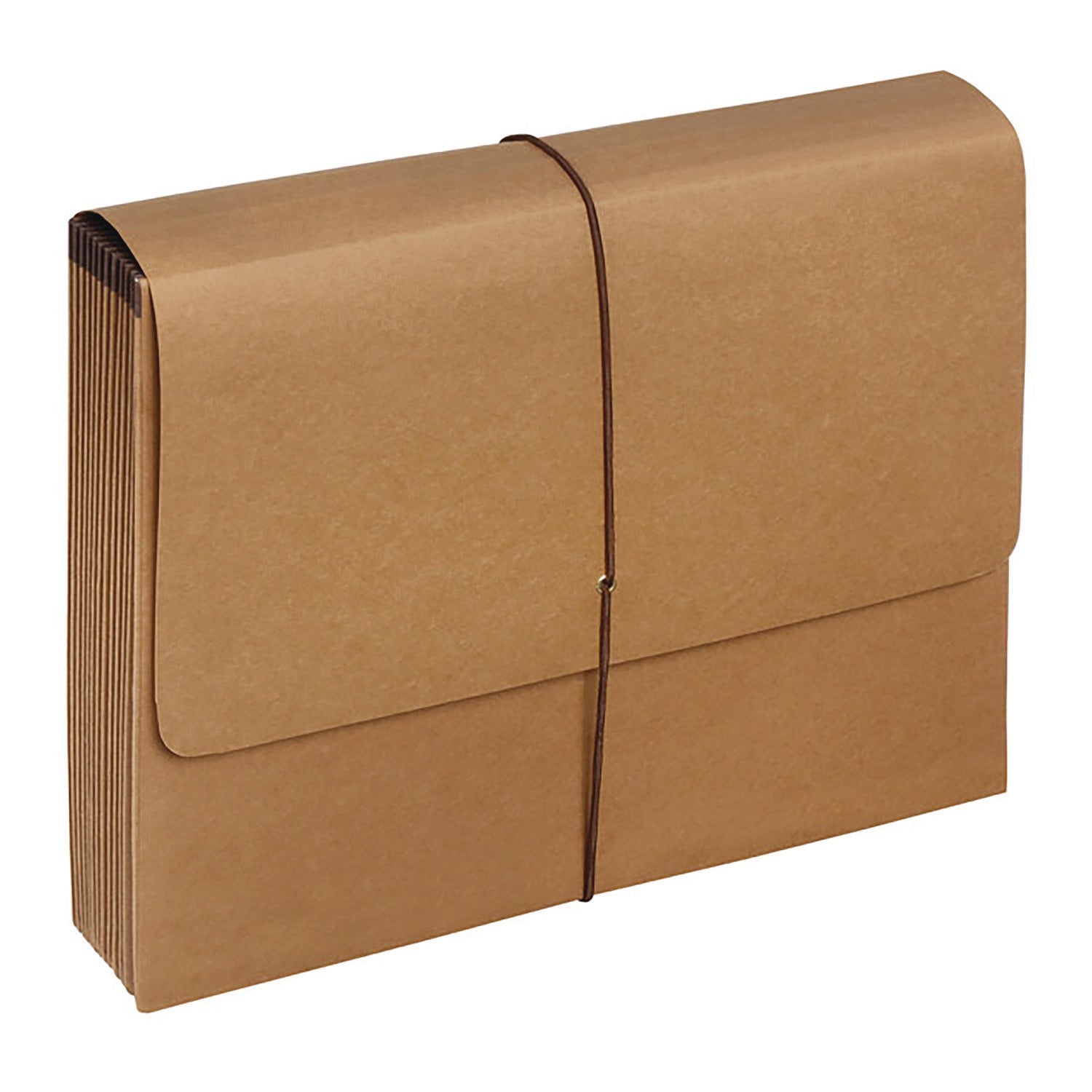 Pendaflex Kraft Indexed Expanding File, 12 Sections, Elastic Cord Closure, 1/12-Cut Tabs, Letter Size, Brown (K17MOX)