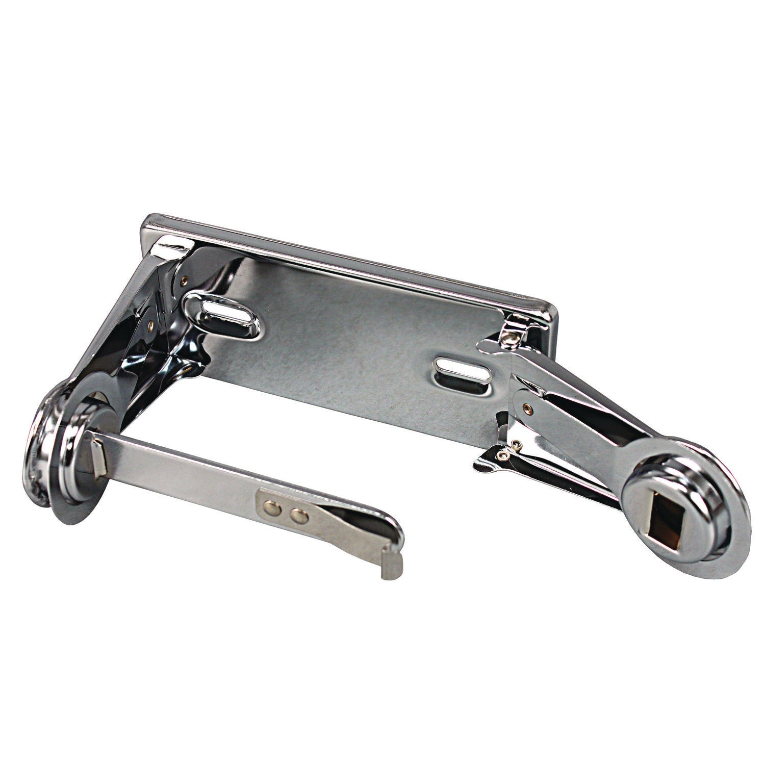 Impact Single Roll Toilet Tissue Dispenser, 6.5 x 4.5 x 2.75, Chrome, 1 Dozen (2500DZ)