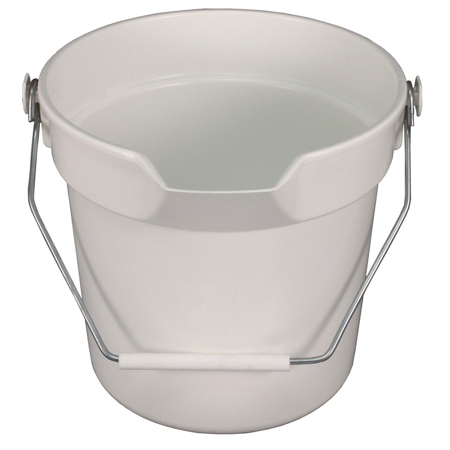 Impact Deluxe Heavy-Duty Bucket, 10 qt, Polypropylene, Gray, 10.63" dia (5510)