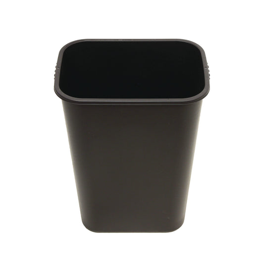 Impact Soft-Sided Wastebasket, 41 qt, Polyethylene, Black (77035)