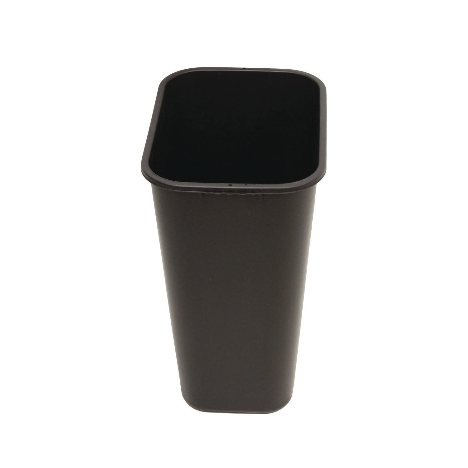 Impact Soft-Sided Wastebasket, 41 qt, Polyethylene, Black (77035)