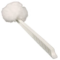 Impact Deluxe Toilet Bowl Mop, 10" Handle, 4.5" Mop Head, White, 25/Carton (2042591)