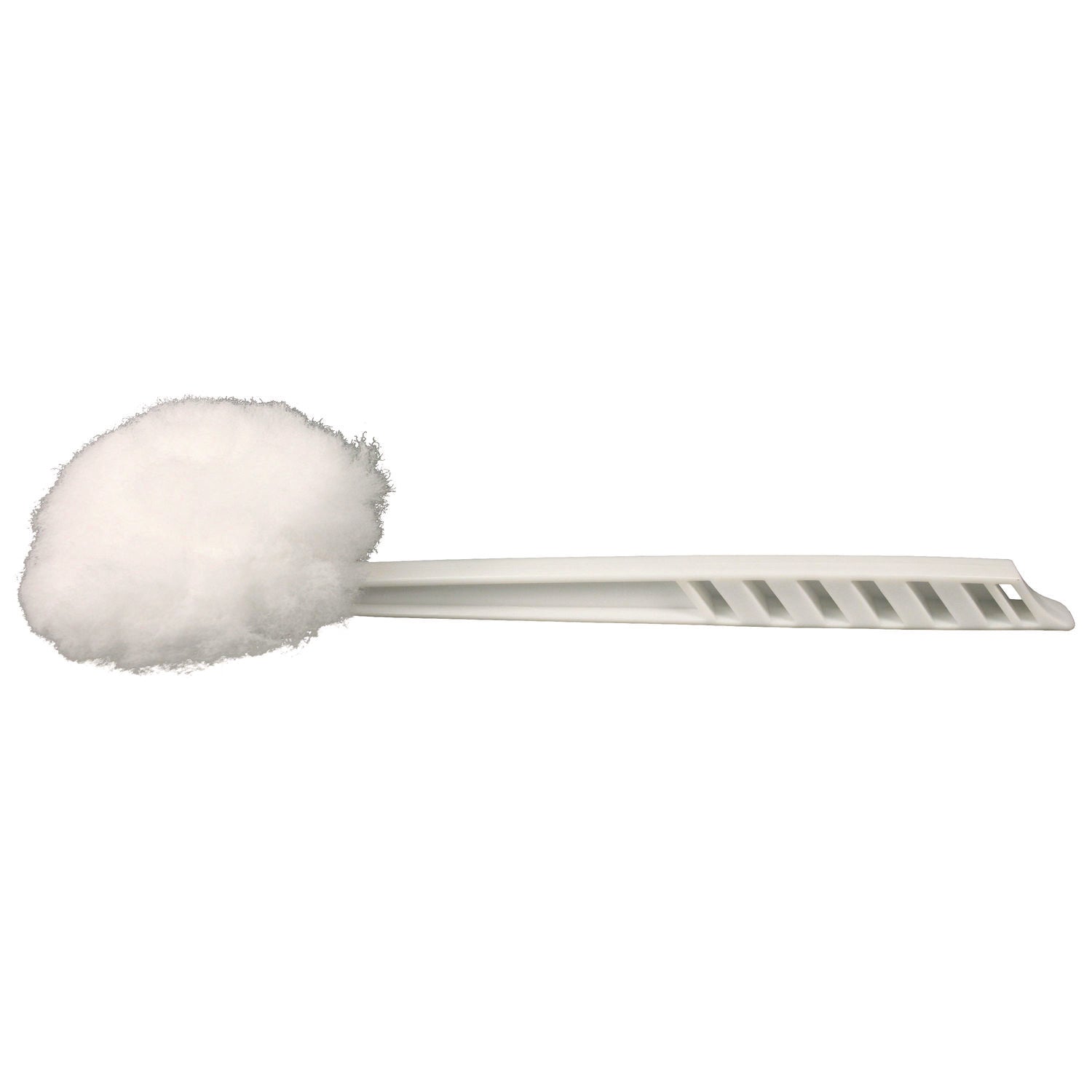 Impact Deluxe Toilet Bowl Mop, 10" Handle, 4.5" Mop Head, White, 25/Carton (2042591)