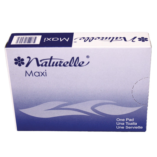 Impact Naturelle Maxi Pads, #4 For Vending Machines, 250 Individually Wrapped/Carton (25130973)