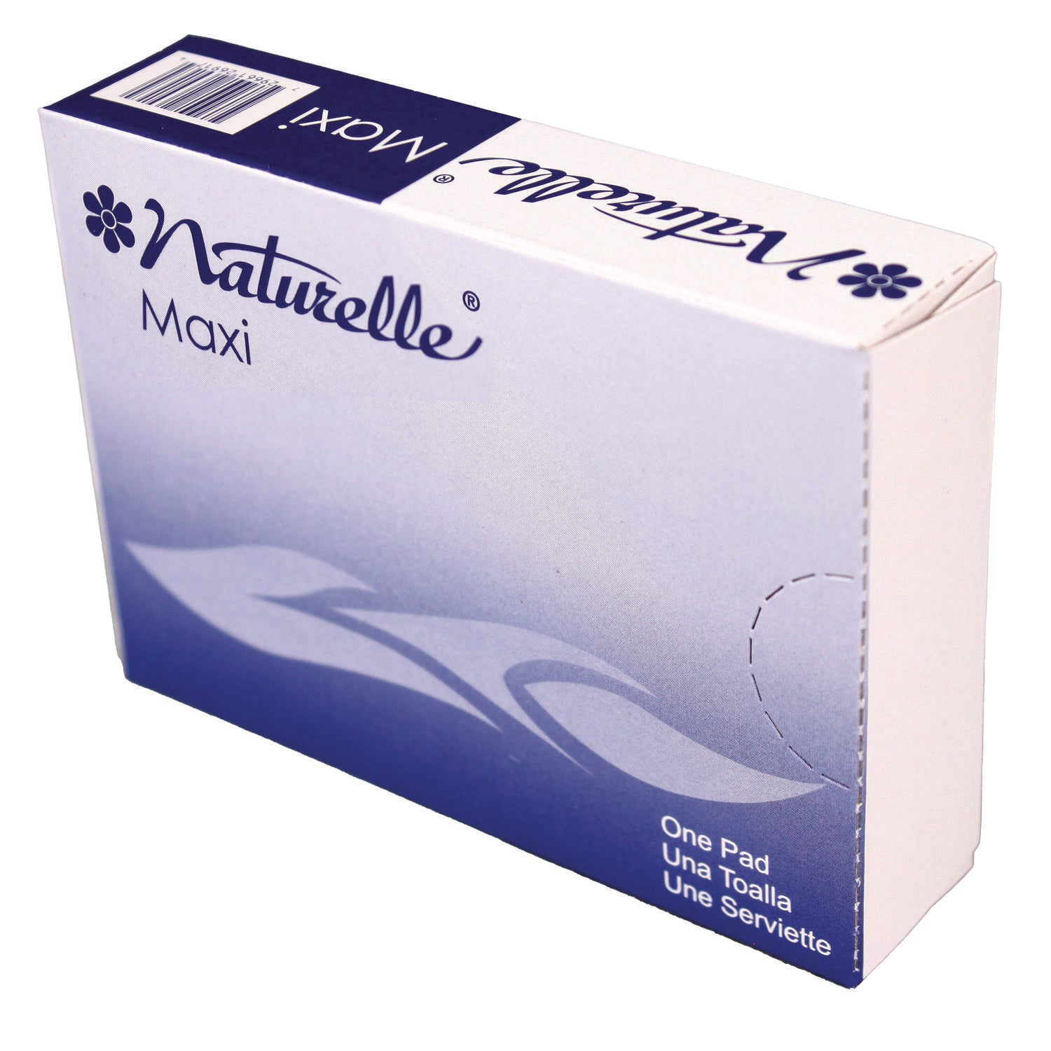 Impact Naturelle Maxi Pads, #4 For Vending Machines, 250 Individually Wrapped/Carton (25130973)