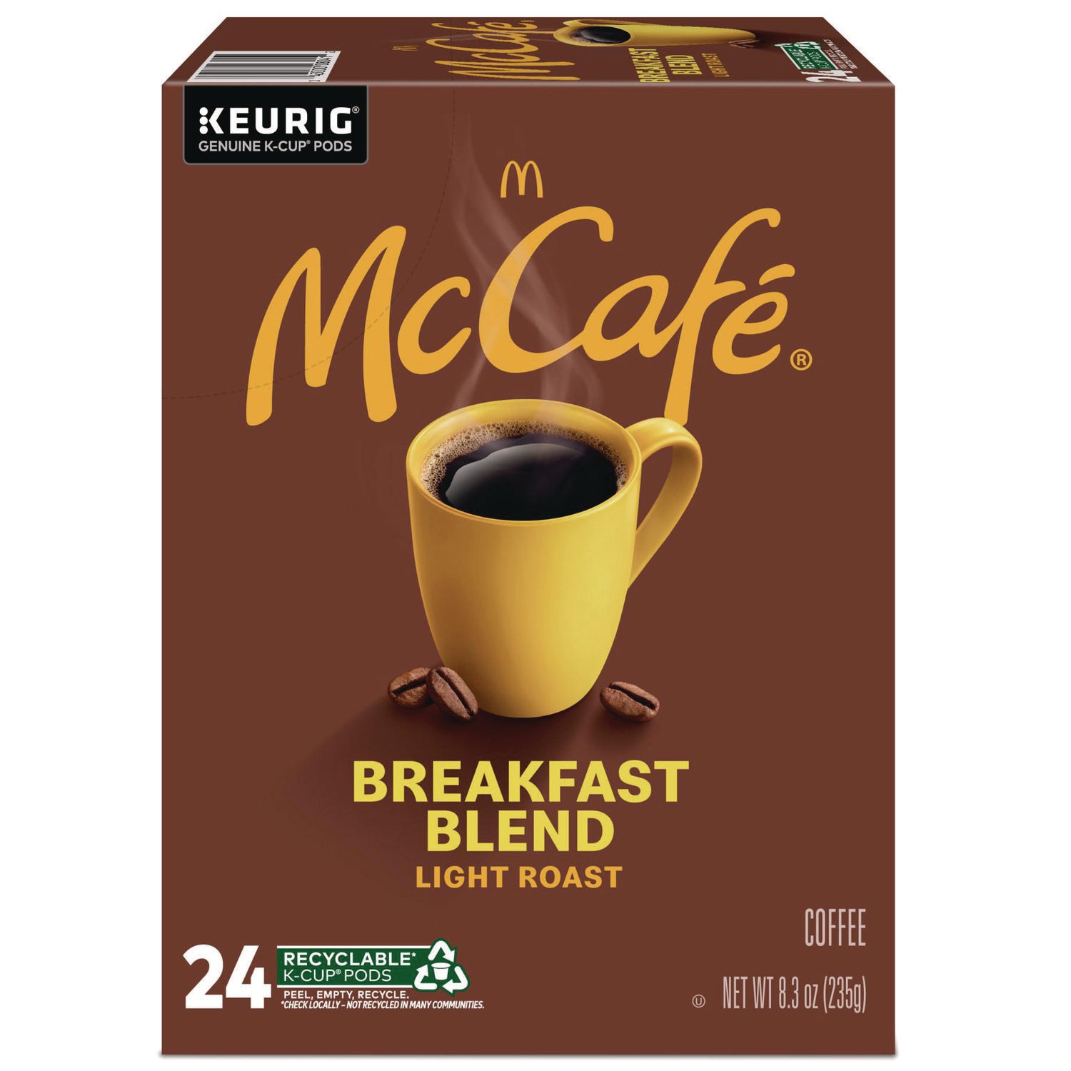 McCafe Breakfast Blend K-Cup, 24/BX (7468)