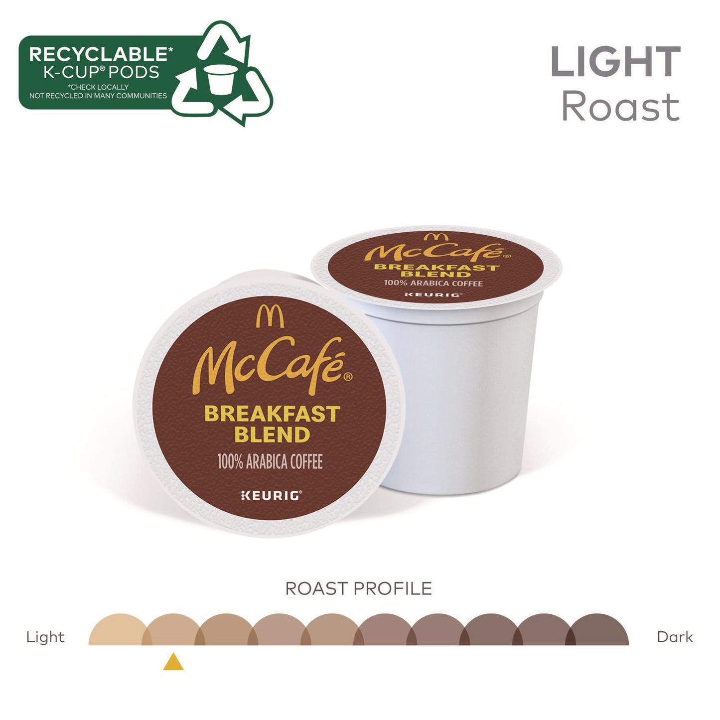 McCafe Breakfast Blend K-Cup, 24/BX (7468)