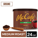 McCafe Ground Coffee, Premium Roast Decaf, 24 oz Can (079737)