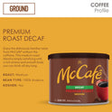 McCafe Ground Coffee, Premium Roast Decaf, 24 oz Can (079737)