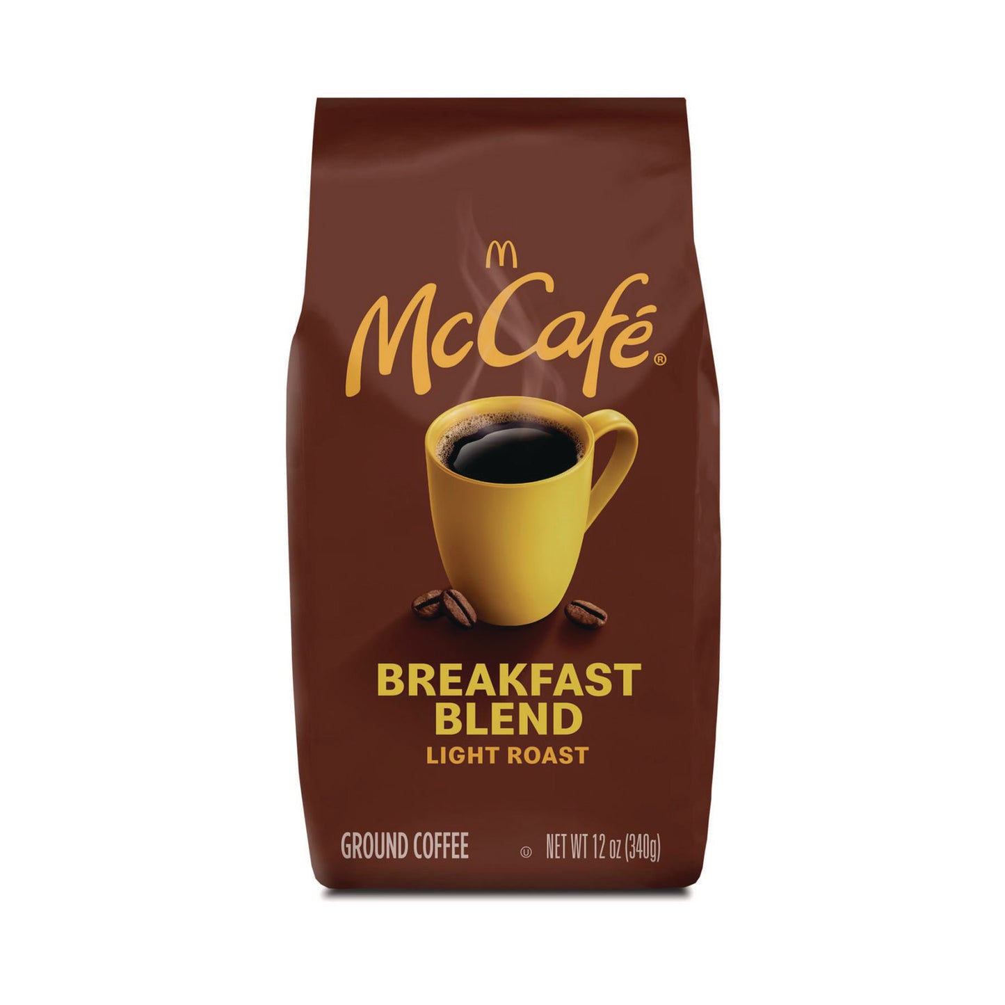 McCafe Ground Coffee, Breakfast Blend, 12 oz Bag (5533EA)