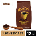 McCafe Ground Coffee, Breakfast Blend, 12 oz Bag (5533EA)