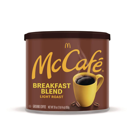 McCafe Ground Coffee, Breakfast Blend, 30 oz Can (7152EA)