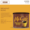 McCafe Ground Coffee, Breakfast Blend, 30 oz Can (7152EA)