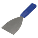 Impact Putty Knife, 3" Wide, Stainless Steel Blade, Blue Polypropylene Handle (3401DZ)