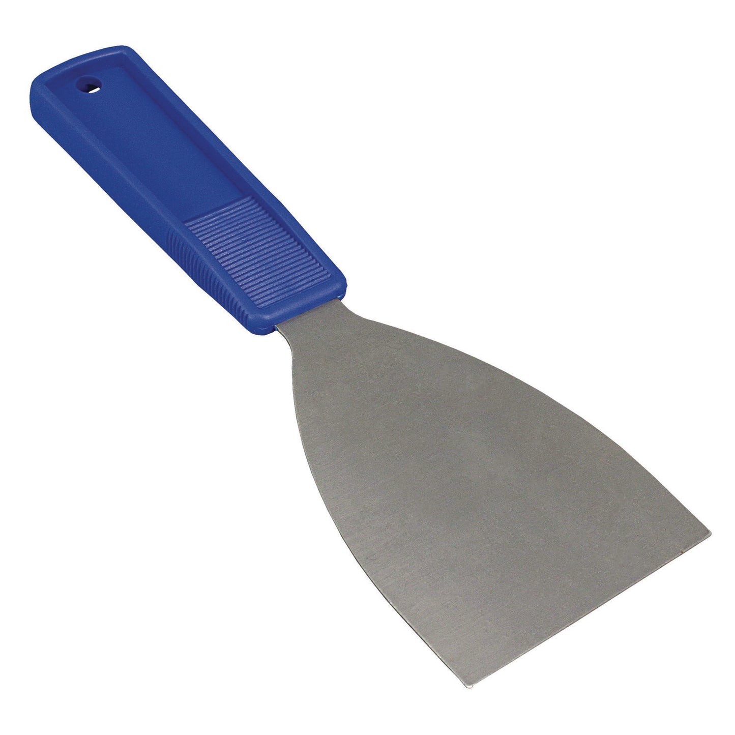 Impact Putty Knife, 3" Wide, Stainless Steel Blade, Blue Polypropylene Handle (3401DZ)