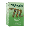 Mighty Leaf Tea Whole Leaf Tea Pouches, Green Tea Tropical, 15/Box (510138)