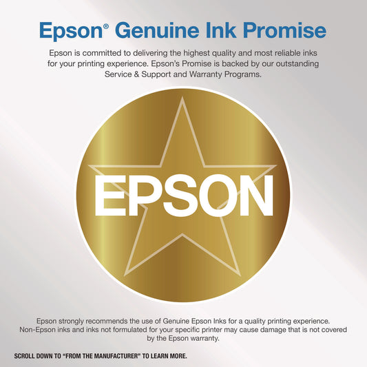 Epson T5846 Ink/Paper Combo, Black/Cyan/Magenta/Yellow