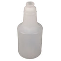 Impact Plastic Bottles with Graduations, 24 oz, Clear, 24/Carton (5024WG2491)