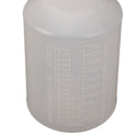 Impact Plastic Bottles with Graduations, 24 oz, Clear, 24/Carton (5024WG2491)
