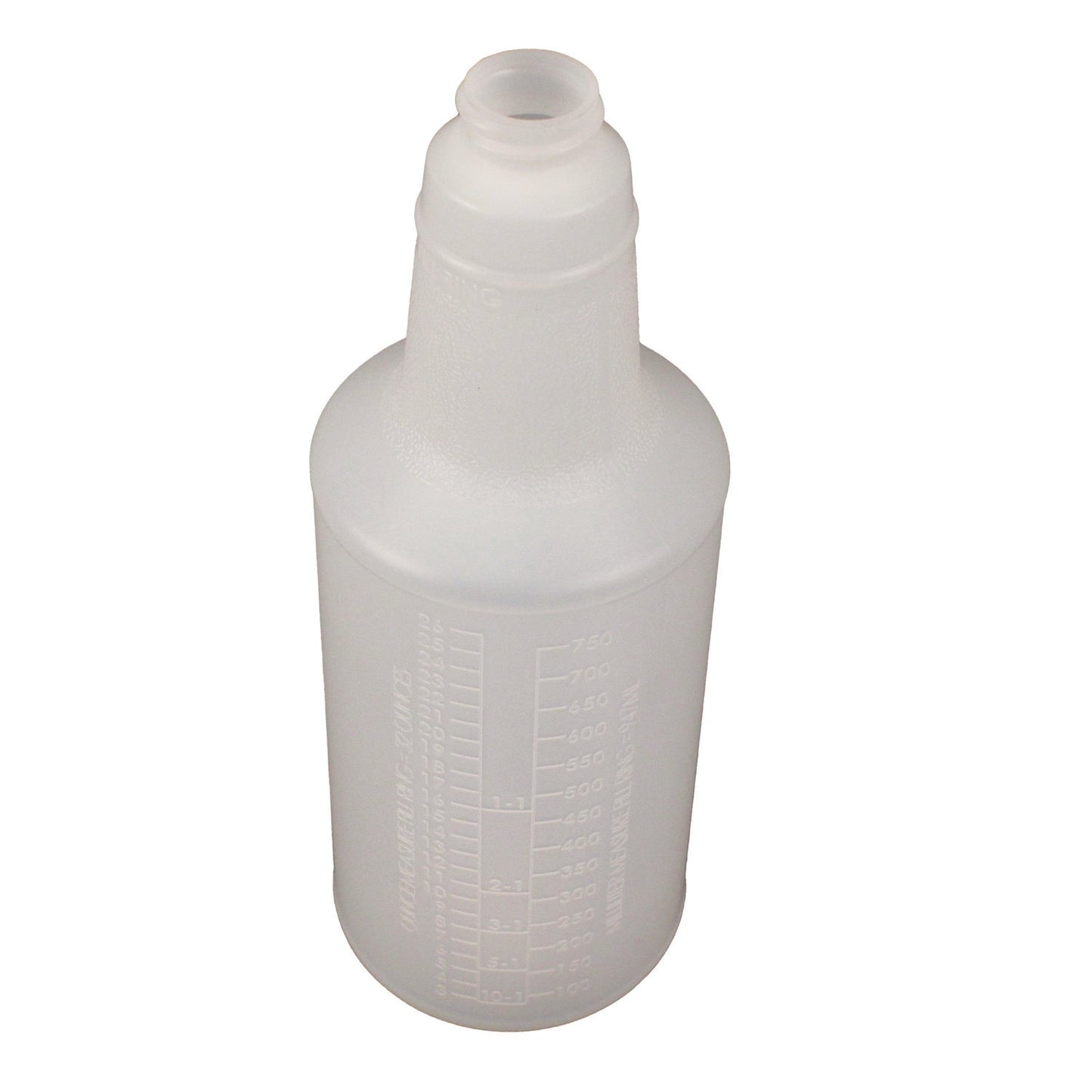 Impact Plastic Bottles with Graduations, 32 oz, Clear, 12/Carton (5032WGDZUN)