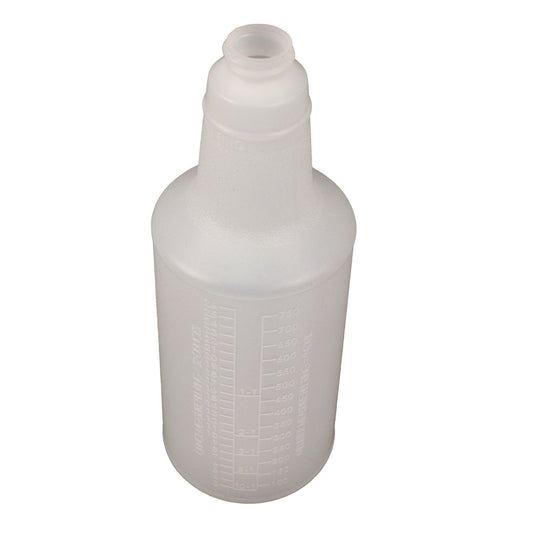 Impact Plastic Bottles with Graduations, 32 oz, Clear, 12/Carton (5032WGDZUN)
