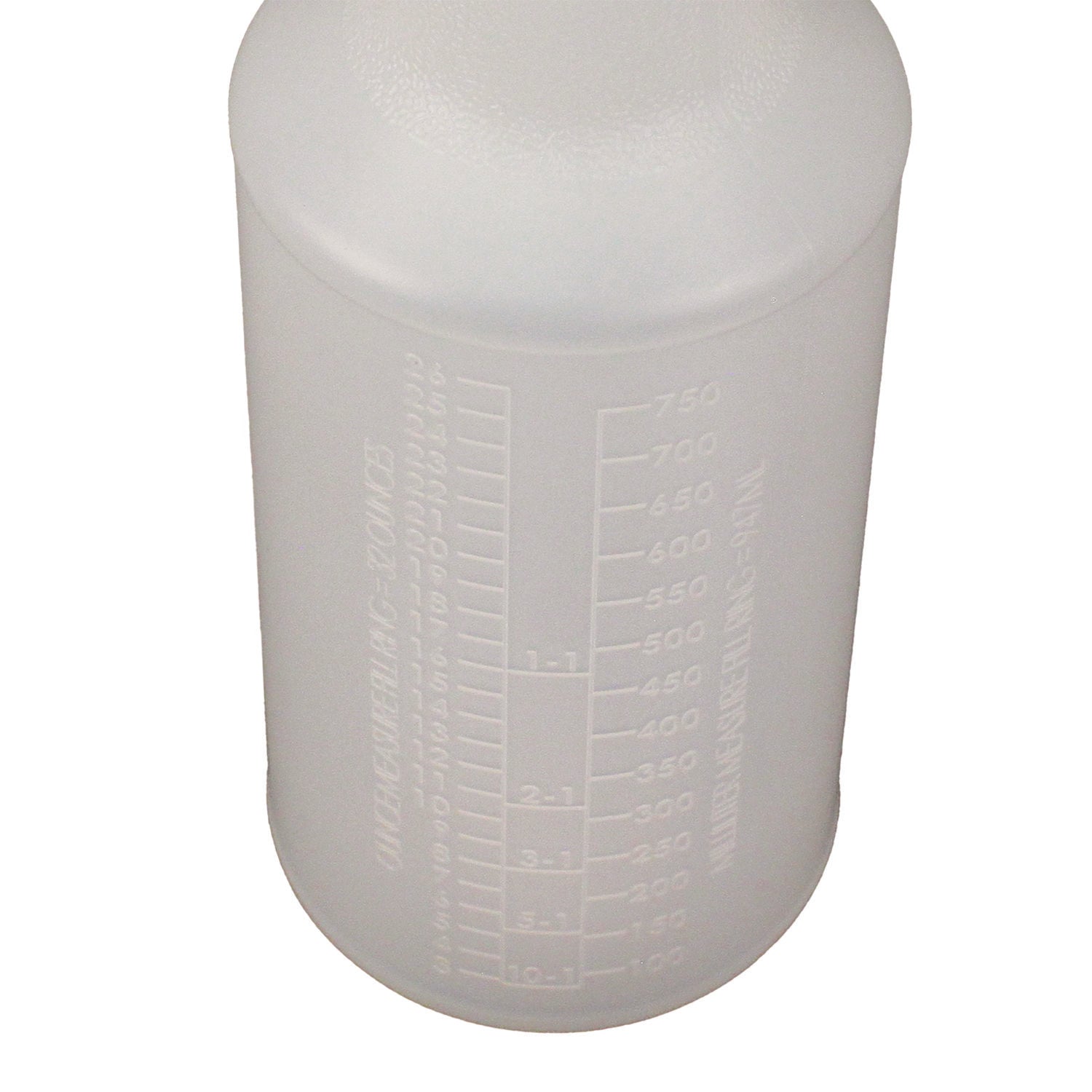 Impact Plastic Bottles with Graduations, 32 oz, Clear, 12/Carton (5032WGDZUN)