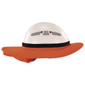 ergodyne Chill-Its 6661 Universal Hard Hat Brim with Neck Shade, Orange (12722)