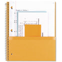 Five Star Wirebound Notebook with Two Pockets, 1-Subject, Medium/College Rule, Randomly Assorted Cover Color, (100) 11 x 8.5 Sheets (06206)