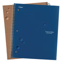 Five Star Wirebound Notebook with Two Pockets, 1-Subject, Medium/College Rule, Randomly Assorted Cover Color, (100) 11 x 8.5 Sheets (06206)