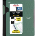 Five Star Advance Wirebound Notebook, Two Pockets, 1-Subject, Medium/College Rule, Randomly Assorted Cover Color, (100) 11 x 8.5 Sheets (06322)