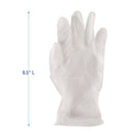 Boardwalk General Purpose Vinyl Gloves, Powder/Latex-Free, 2.6 mil, Small, Clear, 100/Box (365SBX)