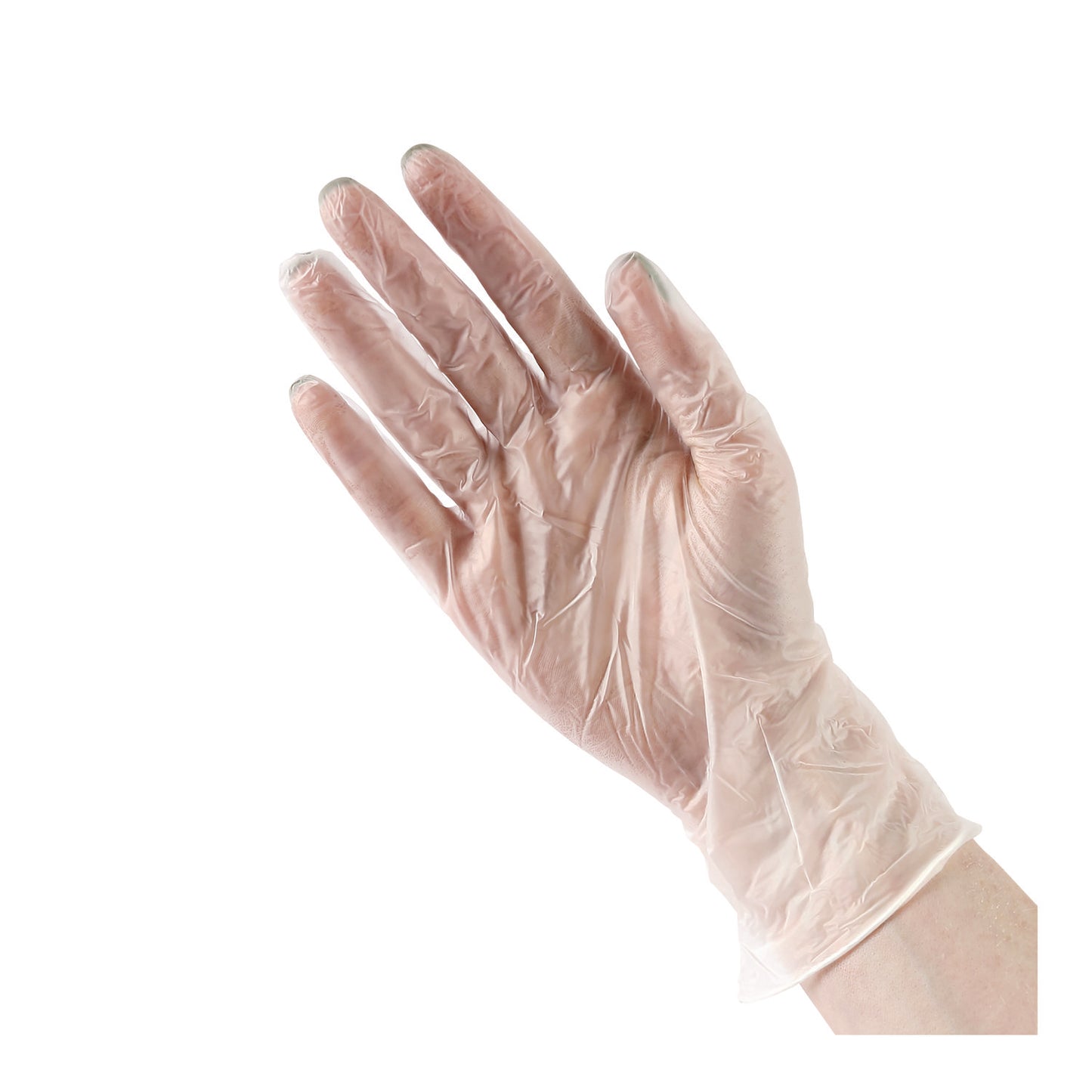 Boardwalk General Purpose Vinyl Gloves, Powder/Latex-Free, 2.6 mil, Small, Clear, 100/Box (365SBX)