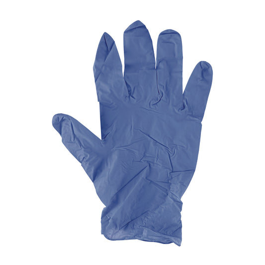 Boardwalk Disposable General-Purpose Nitrile Gloves, Large, Blue, 4 mil, 100/Box (380LBXA)