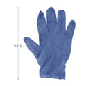 Boardwalk Disposable General-Purpose Nitrile Gloves, Large, Blue, 4 mil, 100/Box (380LBXA)