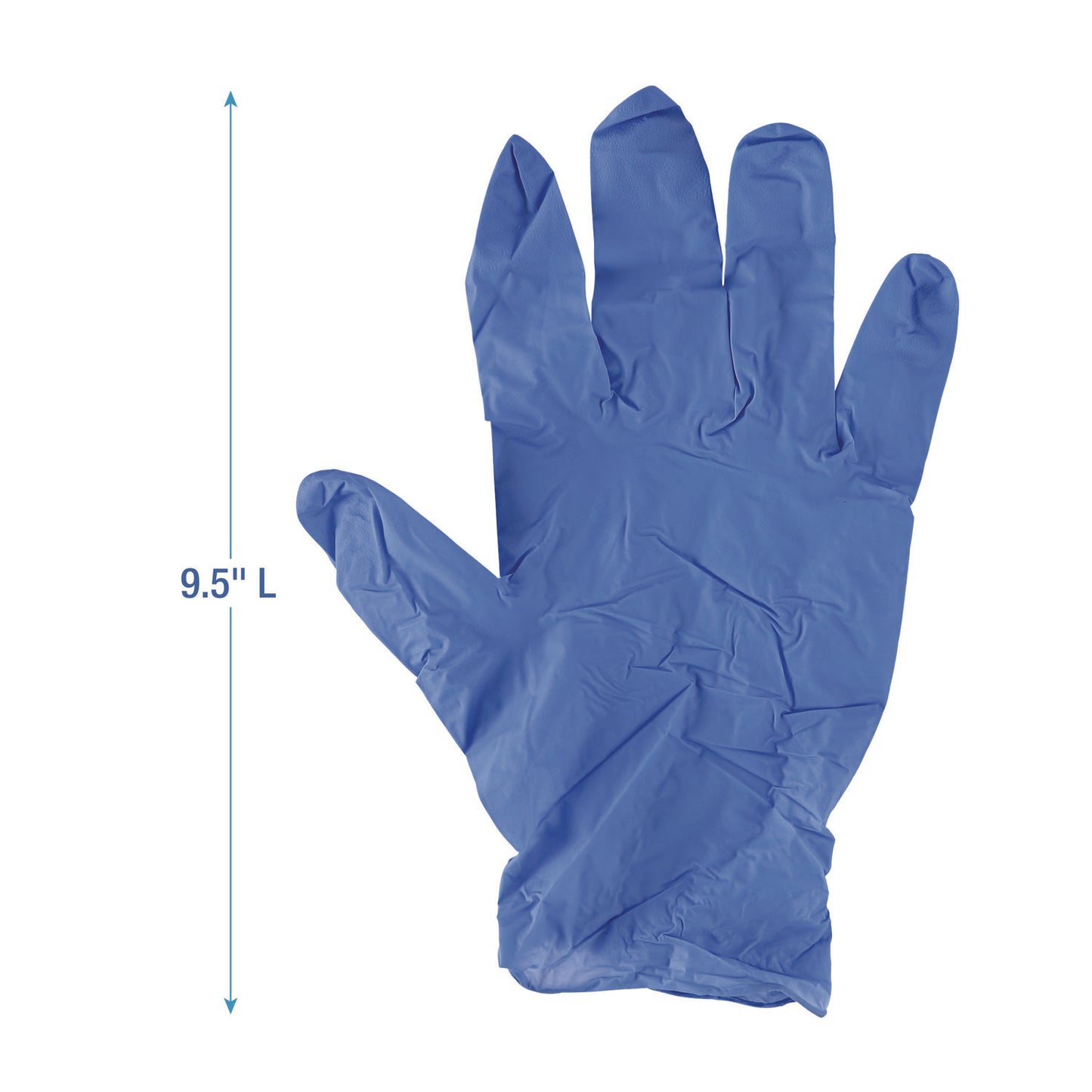 Boardwalk Disposable General-Purpose Nitrile Gloves, Medium, Blue, 4 mil, 1,000/Carton (380MCTA)