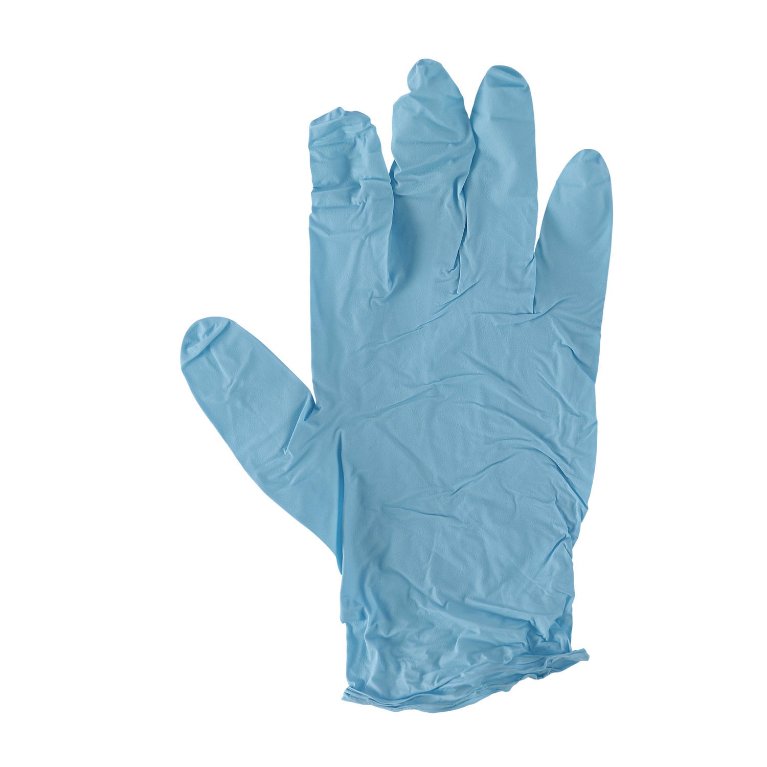 Boardwalk Disposable Examination Nitrile Gloves, Small, Blue, 5 mil, 100/Box (382SBXA)