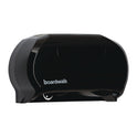 Boardwalk Standard Twin Toilet Tissue Dispenser, 13 x 6.75 x 8.75, Black (1502)