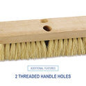 Boardwalk Deck Brush Head, 2" White Tampico Bristles, 10" Brush (3210)