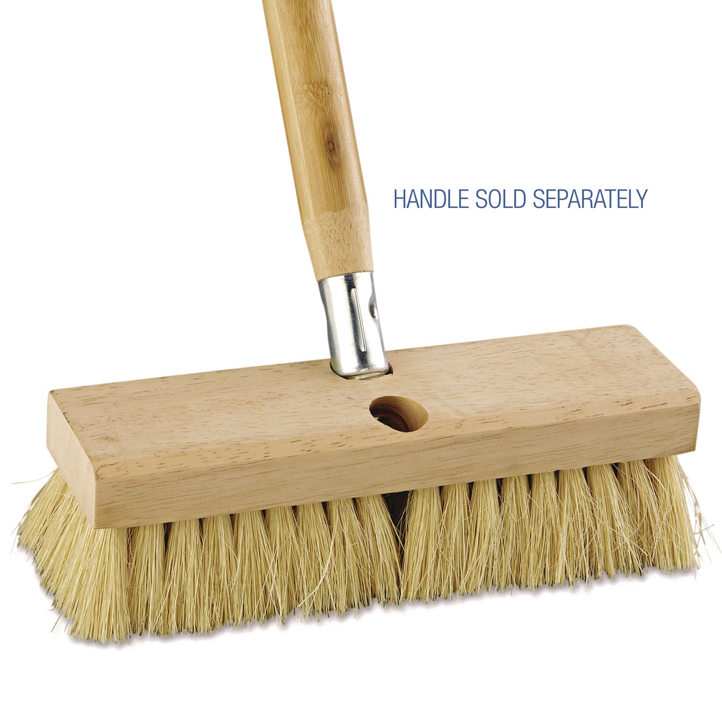 Boardwalk Deck Brush Head, 2" White Tampico Bristles, 10" Brush (3210)