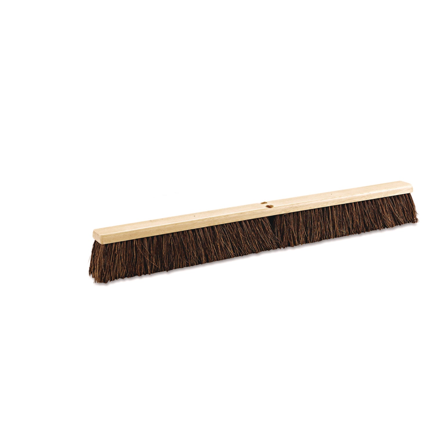 Boardwalk Floor Brush Head, 3.25" Brown Palmyra Fiber Bristles, 36" Brush (20136)