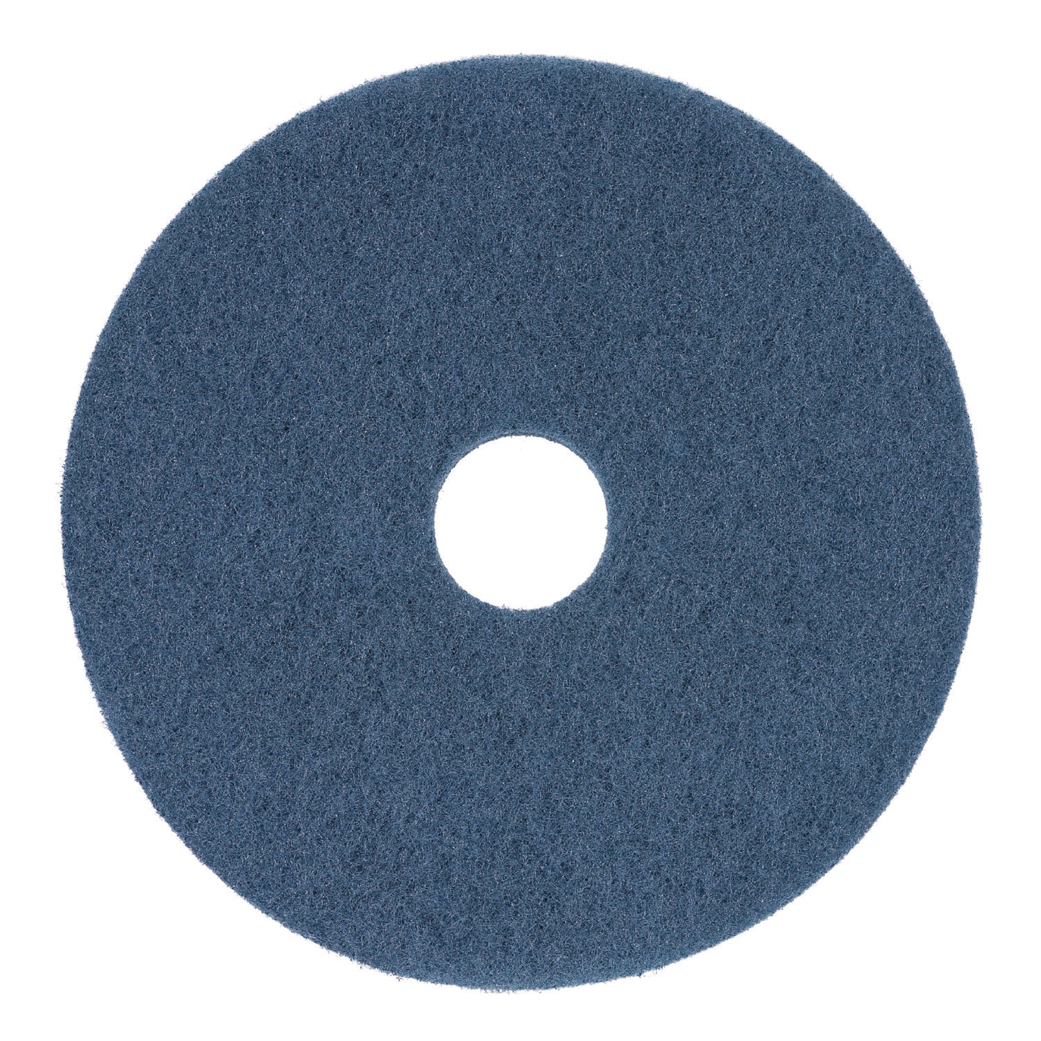 Boardwalk Scrubbing Floor Pads, 14" Diameter, Blue, 5/Carton (4014BLU)