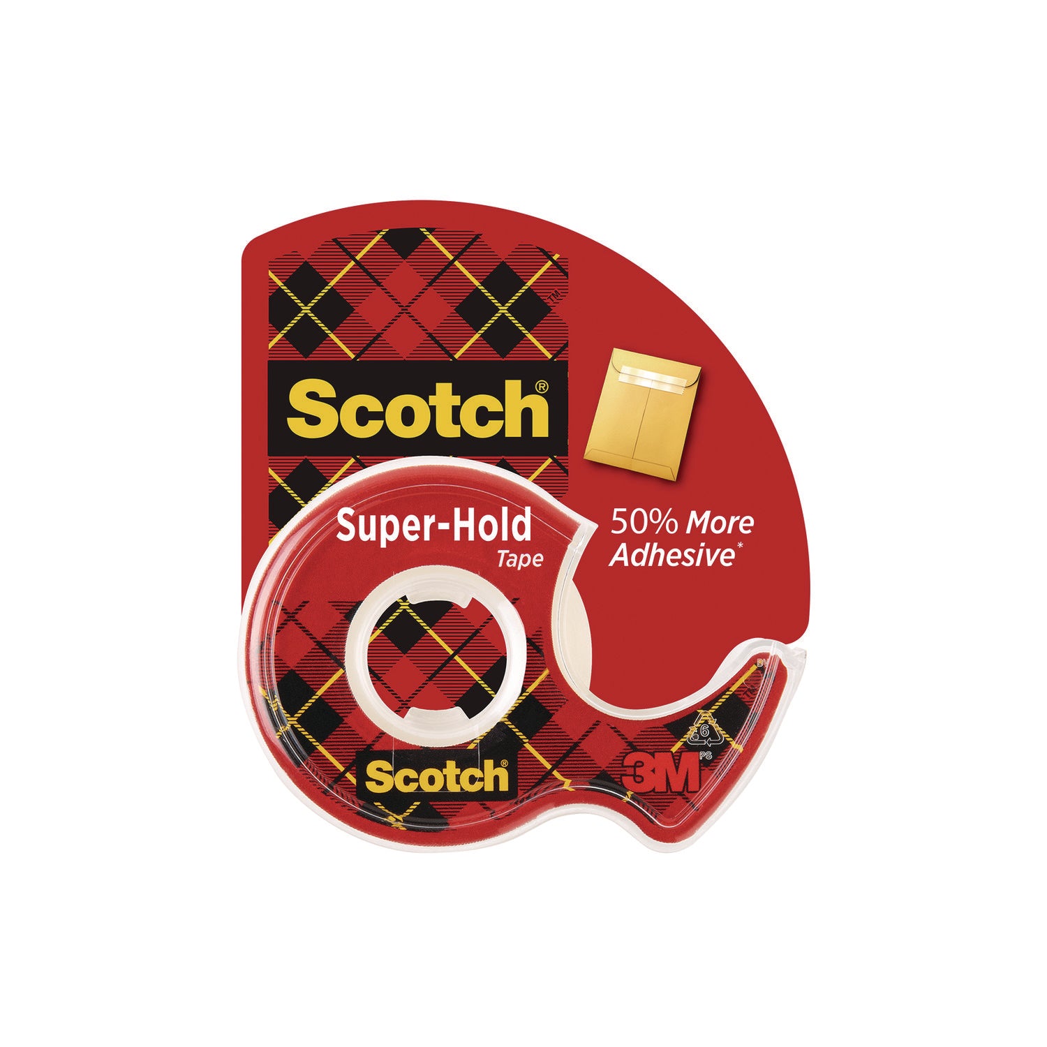 Scotch Office Essentials Kit, 7 Pads Assorted Super Sticky Notes, 1 Pack Flags, Roll Magic Tape, Roll Super-Hold Tape, 1 Scissors (SPIPK)