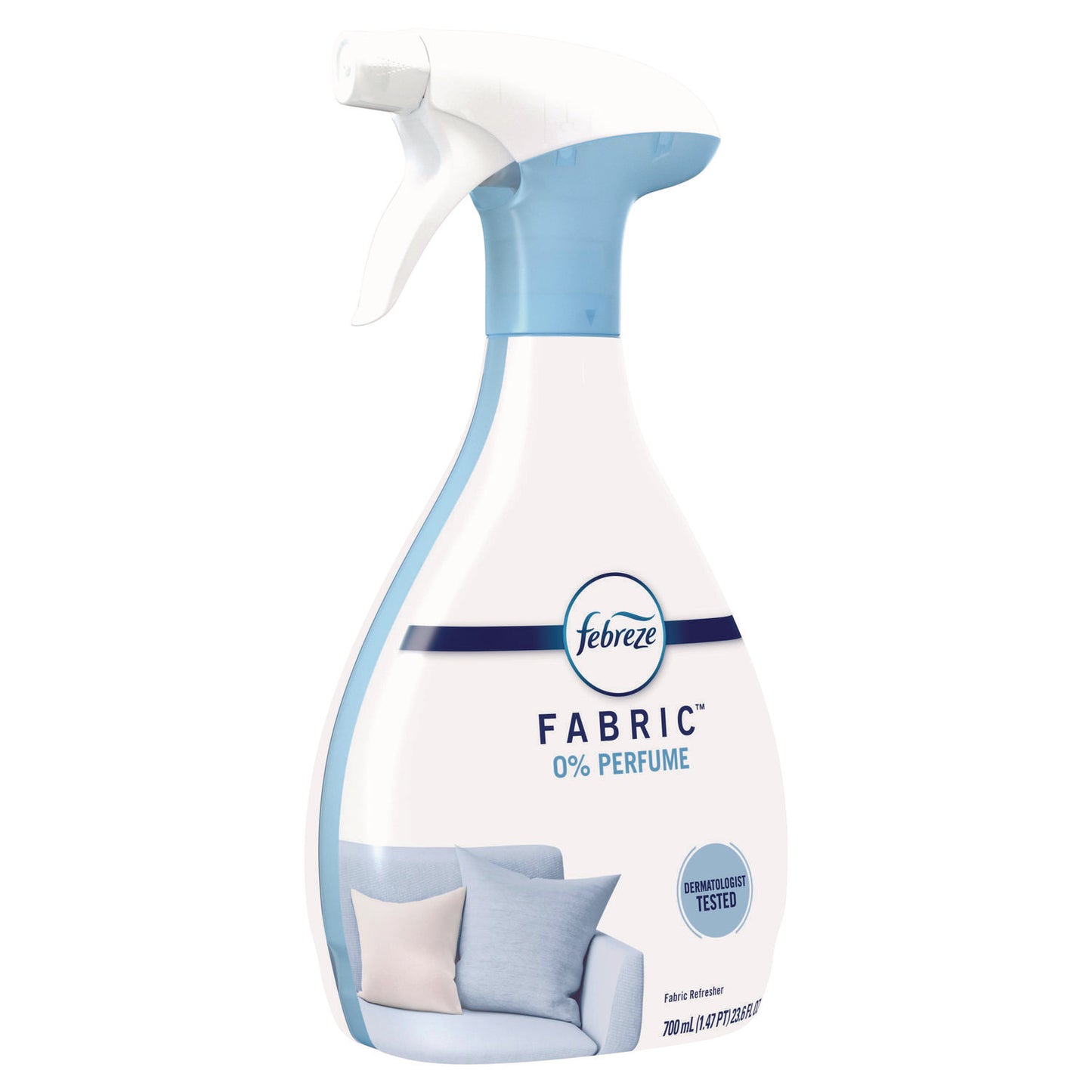 Febreze FABRIC Refresher/Odor Eliminator, Unscented, 23.6 oz Spray Bottle, 4/Carton (08908)