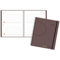 AT-A-GLANCE Plan. Write. Remember. Planning Notebook Two Days Per Page , 11 x 8.38, Gray Cover, Undated (80620430)