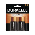 Duracell CopperTop Alkaline D Batteries, 2/Pack (MN1300B2Z)