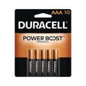 Duracell Power Boost CopperTop Alkaline AAA Batteries, 10/Pack (MN2400B10Z)